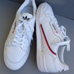 SIZE 9. ADIDAS Continental 80 'Aero Blue Causal Leather Sneaker Shoes.